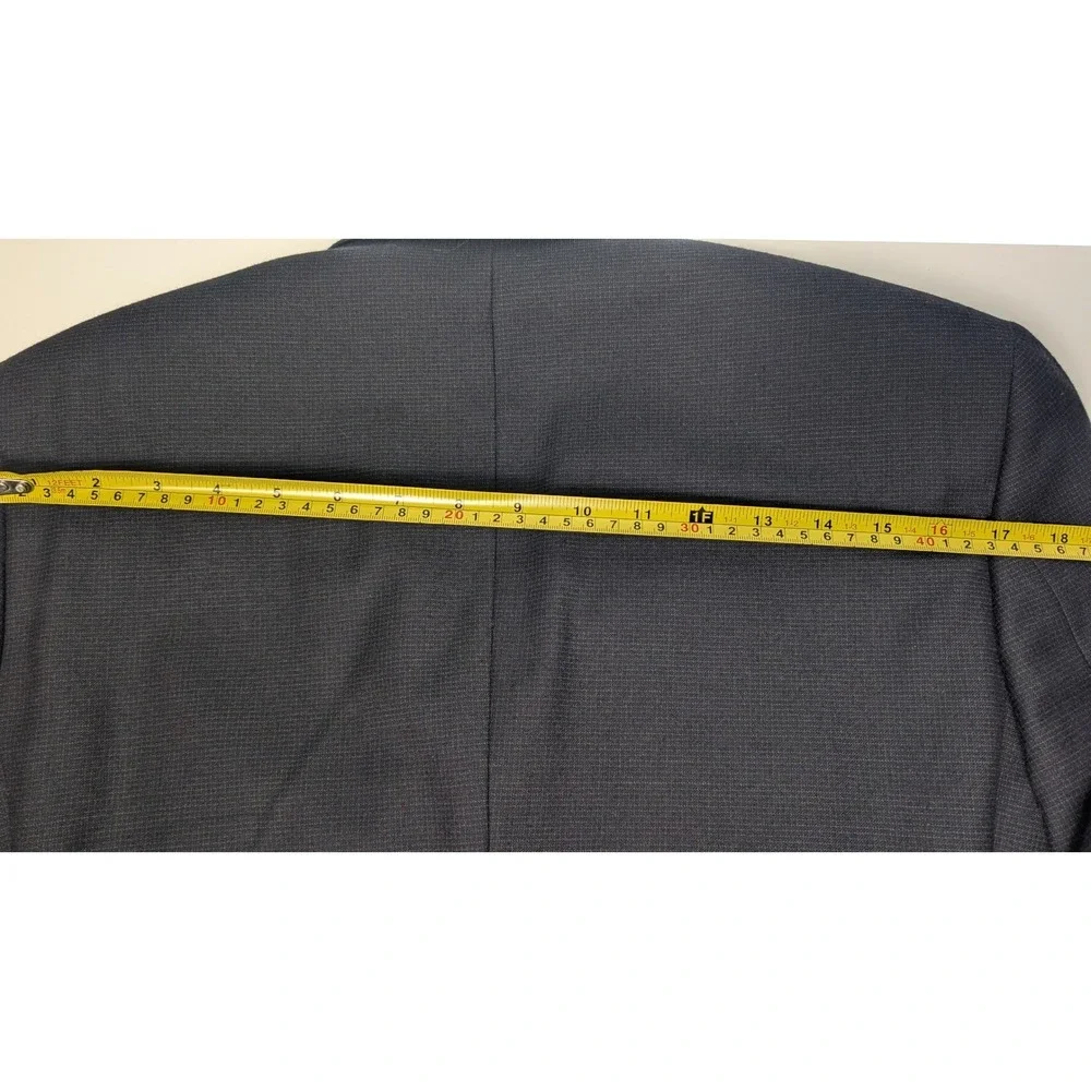 Gieves & Hawkes Blazer Men 38R Gray Wool Cashmere 3-Button Sport Coat Savile Row